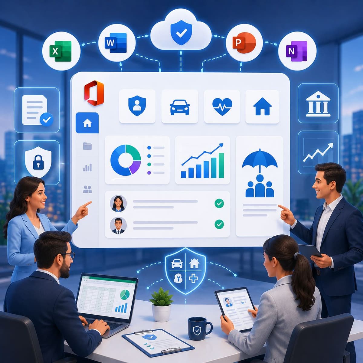 Microsoft Office add-ins for Insurance