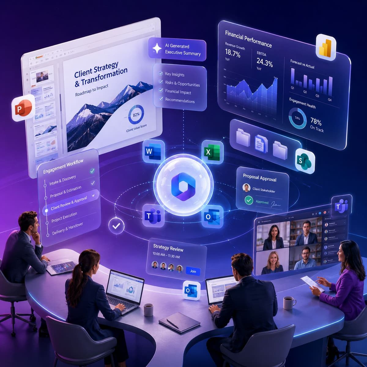 Microsoft Office add-ins for Professional Services & Consulting